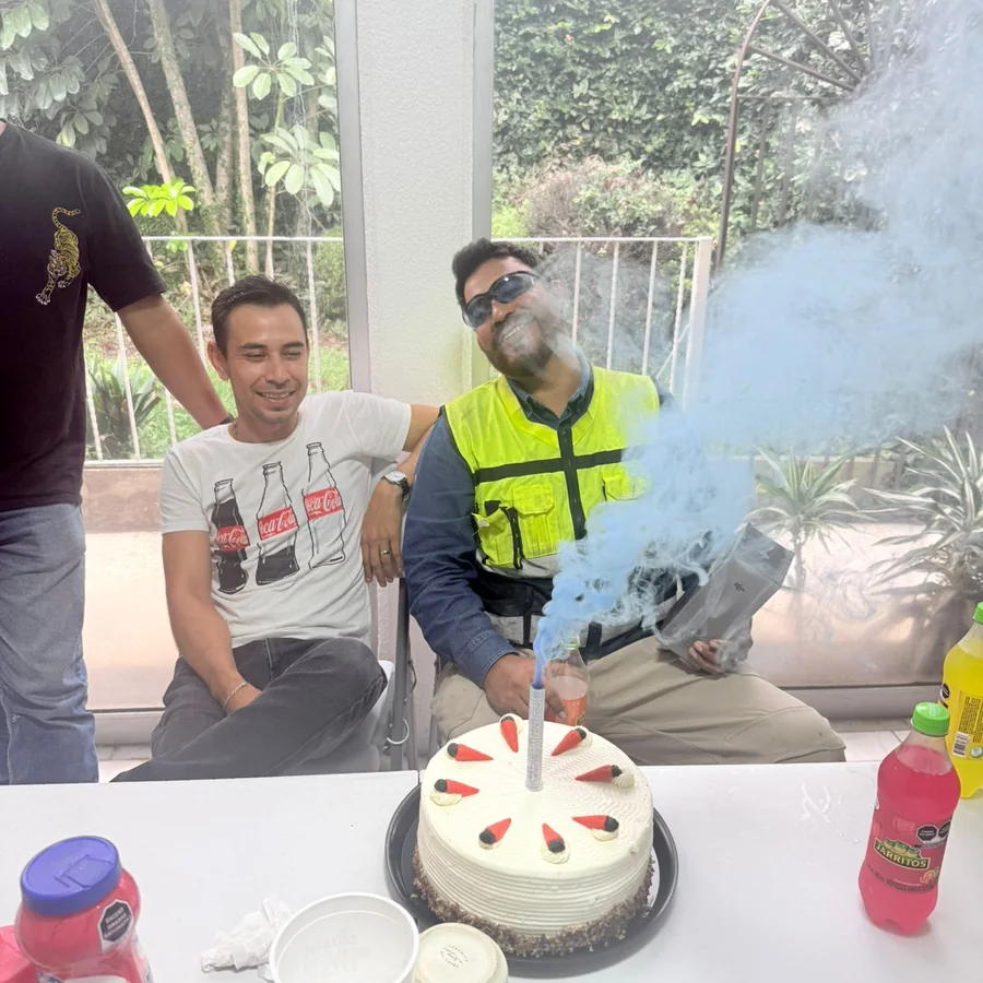 Cumpleaños - el momento del pastel