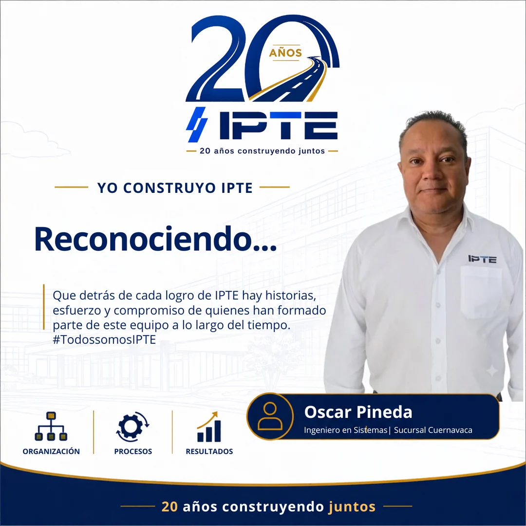 Publicación del 20 aniversario de Oscar Pineda